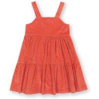 Kite Girl's Waterfall Pinafore in Orange | Size: 12-18 m