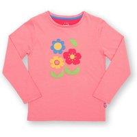 Kite Girl's Flower Power T-Shirt in Pink | Size: 4 Years