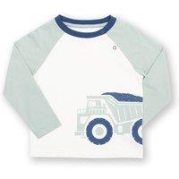 Kite Boy's Dumper Truck T-Shirt in Green | Size: 12-18 m