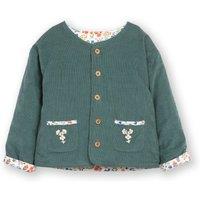 Kite Girl's Fairy Flowers Quilted Jacket in Green | Size: 5 Years