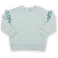 Kite Girl's Pixie Petals Sweatshirt in Green | Size: 3 Years