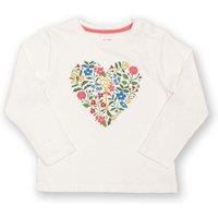 Kite Girl's Secret Garden T-Shirt in Cream | Size: 3 Years