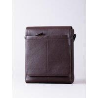 Lakeland Leather Men's 'Crummock' Cross Body Bag in Brown