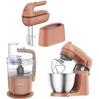 KENWOOD Go Food Processor, Stand & Hand Mixer Clay Red