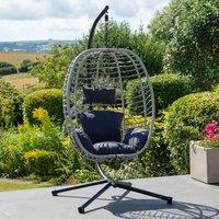 Wilton Hanging Swing Single Egg Pod Chair