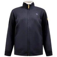 D555 Men's Johnson Embroidered Logo Kingsize Fleece Jacket in Navy | Size: 3XL