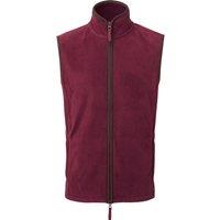 Premier Men's Artisan Fleece Gilet in Burgundy | Size: Medium