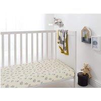 Smart Living Soft & Breathable Nursery Sheep Crib Fitted Sheet