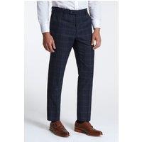 Blue Check Ivy League Trouser