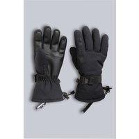 Animal Women's 'Flow' Waterproof Warm Padded Fleece Lined PrimaLoft Snow Gloves in Jet Black | Size: Medium
