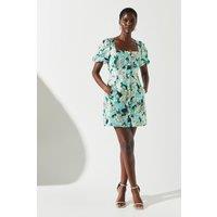 Coast Women's Printed Jacquard Mini Dress | Size: 8