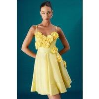 Coast Muse Corsage Detail Strappy Mini Dress