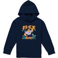 Disney Encanto Flex Alert Youth Kids Pull-Over Hoodie, Navy | Size: 12-13 Years
