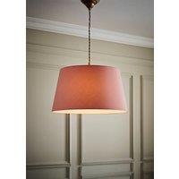 ValueLights Aspen Blush Pink Tapered Easy Fit Pendant Lamp Shade in Pale Pink | Size: Medium