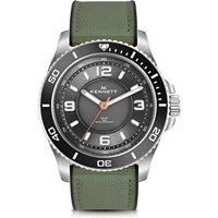 Kennett Men's Solaxplorer Solar Powered 100m Waterproof Watch in Green