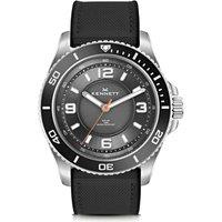 Kennett Men's Solaxplorer Solar Powered 100m Waterproof Watch in Black