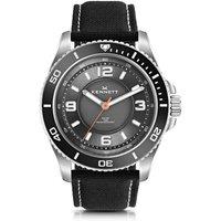 Kennett Men's Solaxplorer Solar Powered 100m Waterproof Watch in True Black