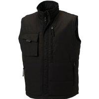 Russell Men's Workwear Gilet Jacket in Black | Size: XS