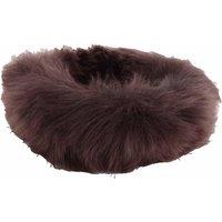 SNUGRUGS Women's Womens Luxury Genuine Sheepskin Ski Headband in Brown