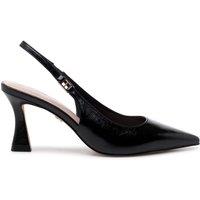 Paradox London Women's 'Chantelle' High Heel Sling Back Court Shoes in Black | Size: 7