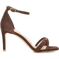 Dune London Women's 'Madrina' Suede Sandals in Brown | Size: 6
