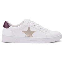 Hotter Women's 'Star' Trainers in White | Size: 6
