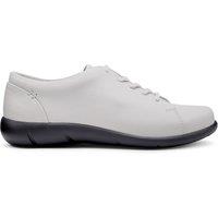 Hotter Women's Extra Wide 'Dew II' Casual Lace-Ups in Pale Grey | Size: 7