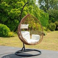 Sutton Hanging Swing Single Egg Pod Chair