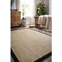 Origin s Sisal Rug Light Beige with Black Border 120x170 | Size: 160 cm x 230 cm
