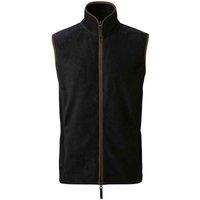 Premier Men's Artisan Fleece Oversized Gilet in Black | Size: 3XL