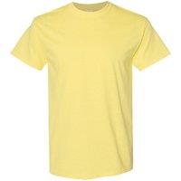 Gildan Men's Heavy Cotton Short Sleeve T-Shirt (Pack Of 5) in Yellow | Size: 2XL