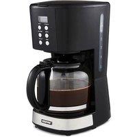 Geepas Programmable Coffee Machine 1.5L, 12 Cup Filter Coffee Maker With Timer in Silver