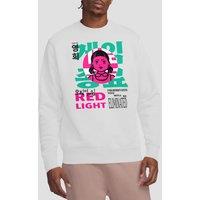 Squid Game - Season Three Young-Hee Red Light Sweatshirt, White | Size: XL