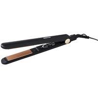 Geepas Pro-Slim Ceramic Hair Straightener 360 Swivel Cord in Black