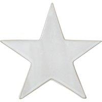 Hill Interiors Standing Star Dration in White