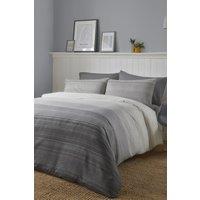 Fusion 'Fairhaven' Easy Care Duvet Cover Set in Charcoal | Size: King