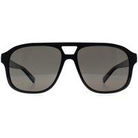 Gucci Men's Aviator Shiny Black Grey Polarized GG1856S