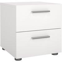 Furniture To Go Pepe Bedside 2 Drawers in White