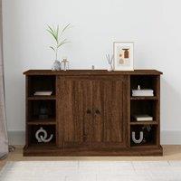Berkfield Home Sideboard Brown Oak 100x35.5x60 cm Engineered Wood