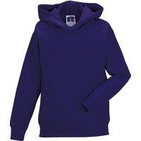 Jerzees Schoolwear Jerzees Schoolgear Hooded Sweatshirt in Purple | Size: 11-12 Years