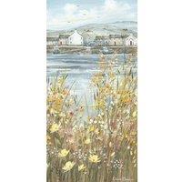 Diane Demirci Boats & Blooms III Print in Blue