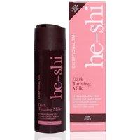 He-Shi Tan Dark Tanning Milk | Self-Tan Lotion in Dark Colour Shade in Dark Brown | Size: 200ml