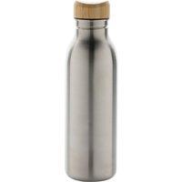 Avira Alcor Bamboo 600ml Water Bottle in Silver