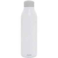 Avira Alok Stainless Steel 600ml Water Bottle in White