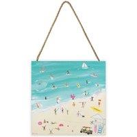 Mary Donald Surfs Up Australia Wooden Block