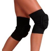Silky Dance Women's Plain Knee Pads in Black | Size: Medium