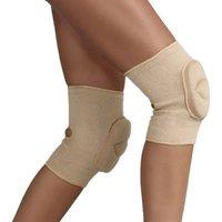 Silky Dance Women's Plain Knee Pads in Nude | Size: Medium