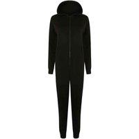 SF Men Men's Plain Black Sleepsuit | Size: Large/XL