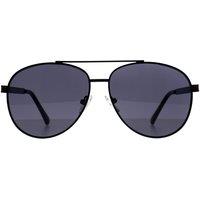 Guess Men's Aviator Shiny Black Grey GF5110