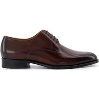 Dune London Men's Wide Fit 'Salisburry' Leather Oxfords in Brown | Size: 7